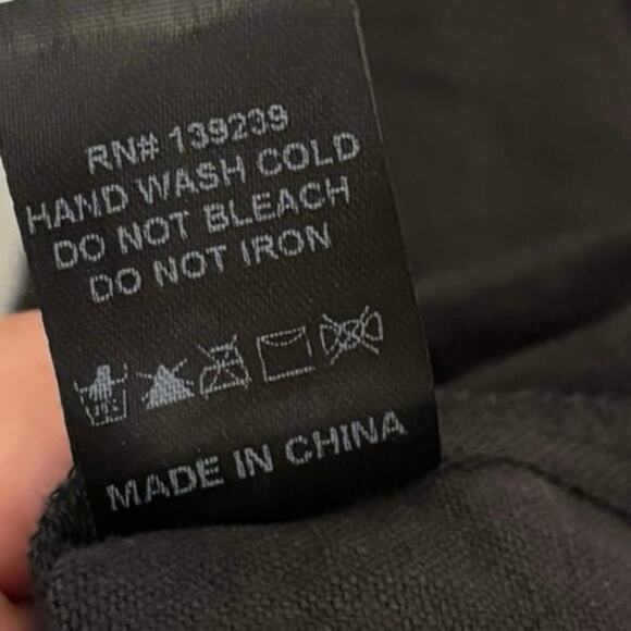 Tuckernuck 100% Linen Black Annie Smocked Mini Dress Size XS - Picture 8 of 8